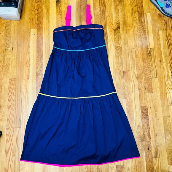 C. Wonder Pink and Blue Maxi Dress - Picture 4 of 4